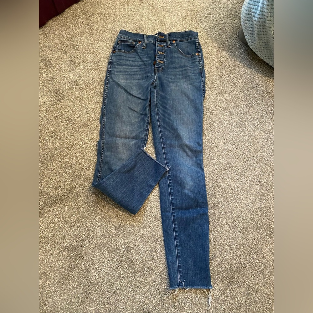 Madewell high rise denim 27 long